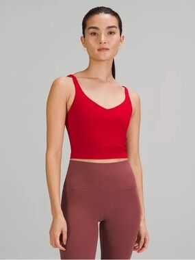 Lululemon Align Tank Top Dark Red 6